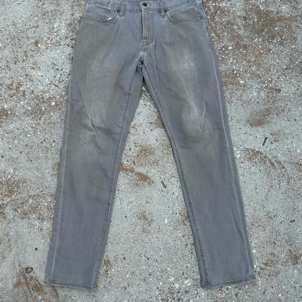 John Varvatos Charcoal Slim Jeans